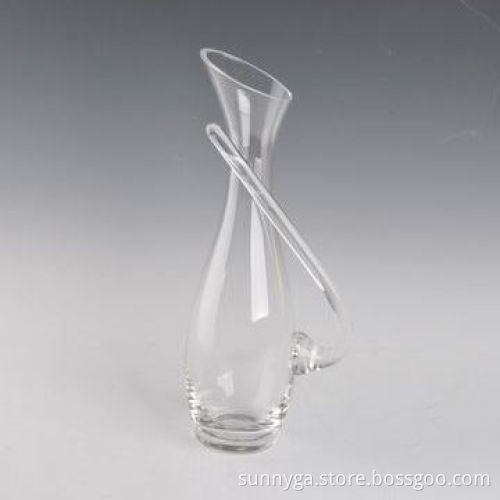 Clear Decanter with Handle
